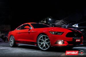 Ford Mustang GT by Permaisuri on Vossen Wheels (S21-01) 2020 года